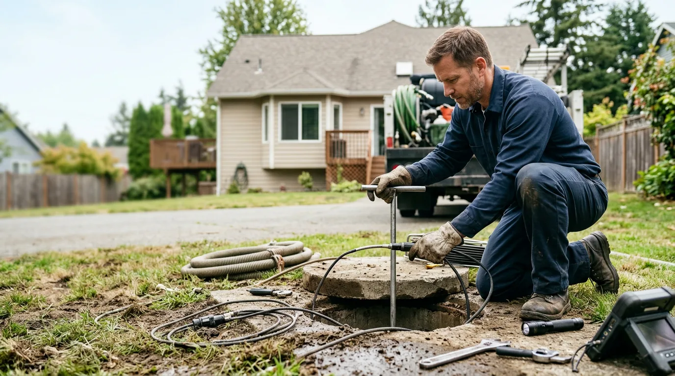Septic Tank Pumping in Forks, WA
